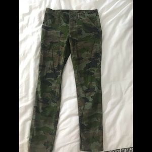 J crew camo pant